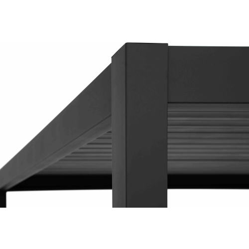 Pergola Tarasowa Aluminiowa MIRADOR Premium 111 Delux - 3 x 4 m Antracyt